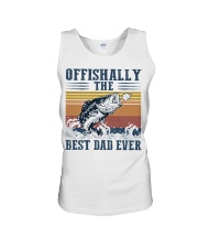 Fishing Best Dad Ever Unisex Tank tile