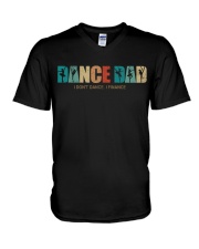Family Dance Dad V-Neck T-Shirt tile