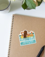 Ocean Happily Ever After Sticker - Single (Vertical) aos-sticker-single-vertical-lifestyle-front-16