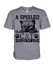Cat V-Neck T-Shirt thumbnail