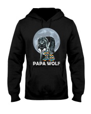 Papa Wolf Hooded Sweatshirt front