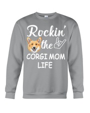 corgi mom life Crewneck Sweatshirt thumbnail