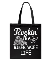 Biker Wife life Tote Bag thumbnail