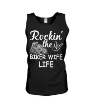 Biker Wife life Unisex Tank thumbnail