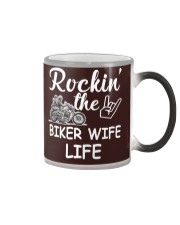Biker Wife life Color Changing Mug thumbnail