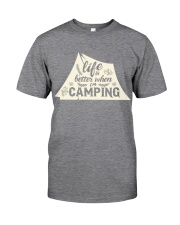 Life is better when i'm camping Classic T-Shirt thumbnail