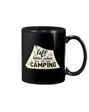 Life is better when i'm camping Mug thumbnail