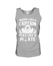 Work like a Captain Unisex Tank thumbnail