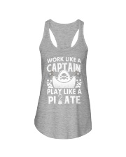 Work like a Captain Ladies Flowy Tank thumbnail