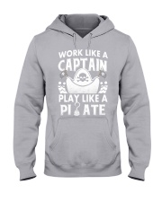 Work like a Captain Hooded Sweatshirt thumbnail
