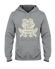 Life is better with frogs around Hooded Sweatshirt thumbnail