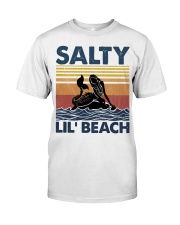 Mermaid Salty Lil' Beach Premium Fit Mens Tee tile
