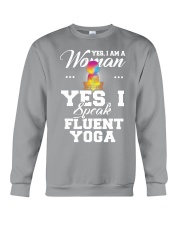 Yes I speak fluent yoga Crewneck Sweatshirt thumbnail
