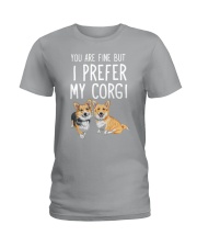 corgi Ladies T-Shirt thumbnail