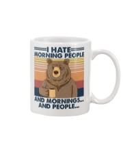 Camping I Hate Morning People Mug tile