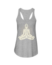 Let that shit go Ladies Flowy Tank tile