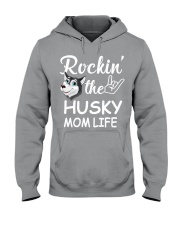 husky mom life Hooded Sweatshirt thumbnail