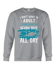 I just want to scuba dive Crewneck Sweatshirt thumbnail