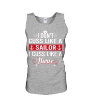 I don't cuss like a sailor Unisex Tank thumbnail