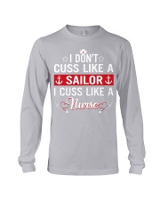 I don't cuss like a sailor Long Sleeve Tee thumbnail