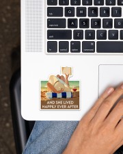 Ocean Happily Ever After Sticker - Single (Vertical) aos-sticker-single-vertical-lifestyle-front-11