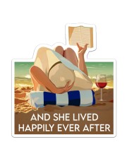 Ocean Happily Ever After Sticker - Single (Vertical) front