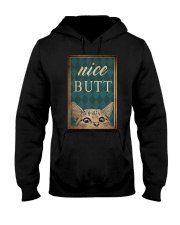 Vintage Cat Nice Butt Hooded Sweatshirt tile