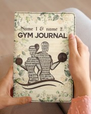 Gym Journal Medium - Leather Notebook aos-medium-leather-notebook-lifestyle-front-04