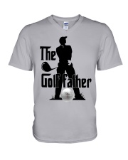 The golf father V-Neck T-Shirt thumbnail