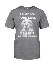 Golden retriever Classic T-Shirt thumbnail