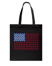 beagle flag Tote Bag thumbnail