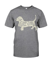 Life is better with basset hounds around Classic T-Shirt thumbnail