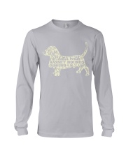 Life is better with basset hounds around Long Sleeve Tee thumbnail