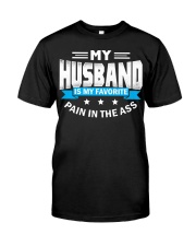 My husband is my favorite Classic T-Shirt front