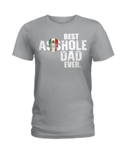 Best Asshole Dad ever Ladies T-Shirt thumbnail
