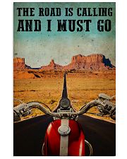 Biker The Road Is Calling 16x24 Poster front