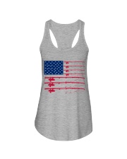 Fishing flag Ladies Flowy Tank thumbnail