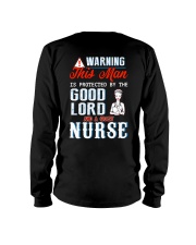 Warning - Crazy nurse Long Sleeve Tee thumbnail