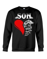 Son Half of My Heart is in Heaven Crewneck Sweatshirt thumbnail