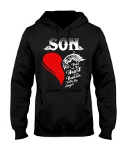 Son Half of My Heart is in Heaven Hooded Sweatshirt front