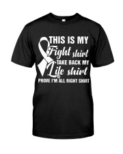 Lung Cancer Awareness Classic T-Shirt thumbnail
