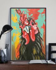 Chicken Art - Mother's day gift 11x17 Poster lifestyle-poster-2