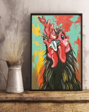 Chicken Art - Mother's day gift 11x17 Poster lifestyle-poster-3