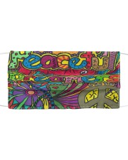 Peace and Love Cloth face mask front