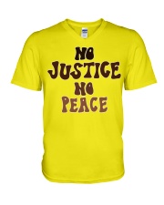 BLACK LIVES MATTER V-Neck T-Shirt tile