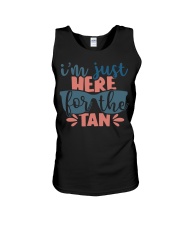 I'm Just Here For The Tan Unisex Tank tile