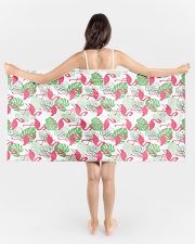 Flamingo Beach Towel aos-tc-beach-towels-lifestyle-front-01