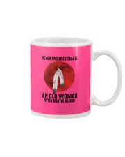 Never Underestimat Native Blood Mug tile