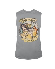 Cat Against Catcalls Sleeveless Tee tile