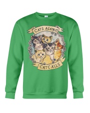 Cat Against Catcalls Crewneck Sweatshirt tile